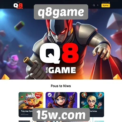 Acessibilidade e usabilidade no site q8game