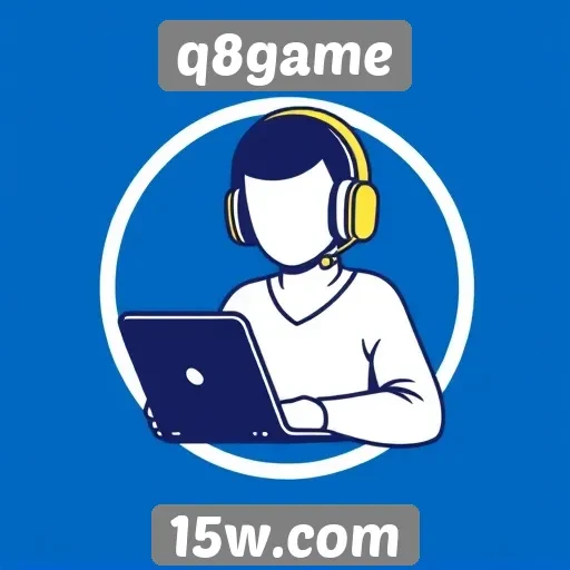Funcionamento do suporte ao cliente no site q8game