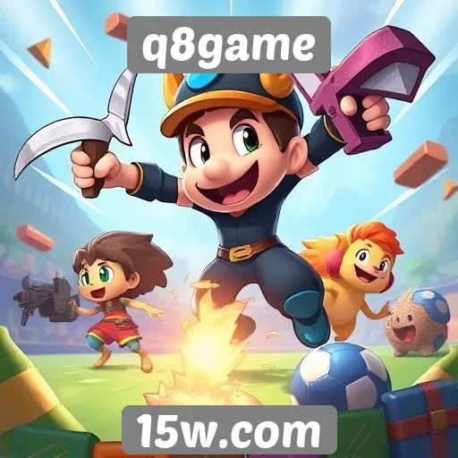 q8game oferece diversidade de jogos para diferentes públicos