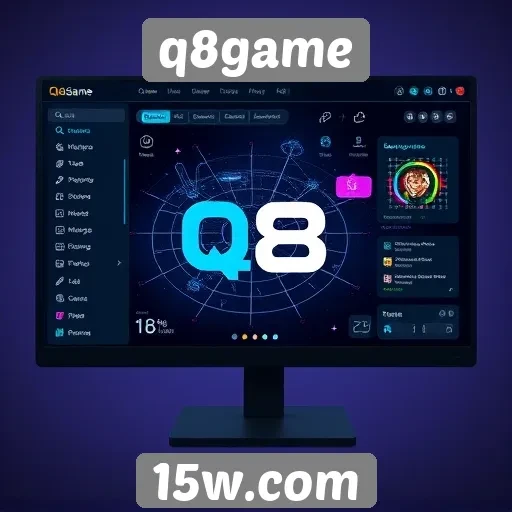 interface amigável do q8game melhora experiência do usuário