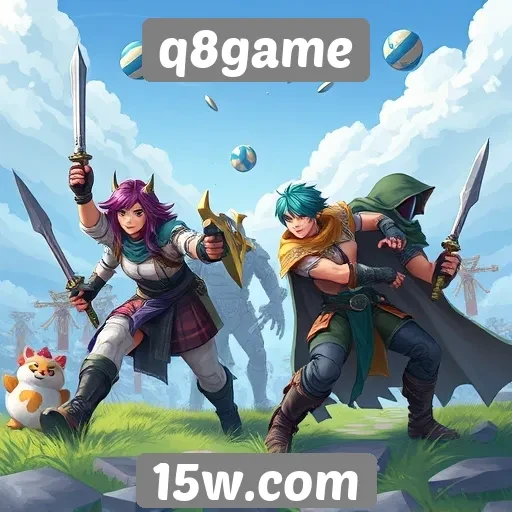 Diversidade de jogos é destaque no q8game