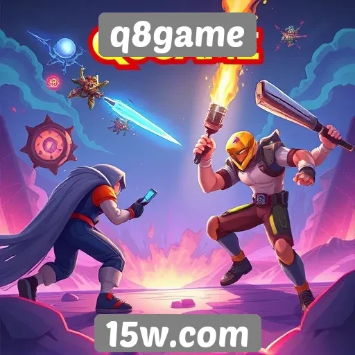 Plataforma de jogos q8game atrai novos usuários