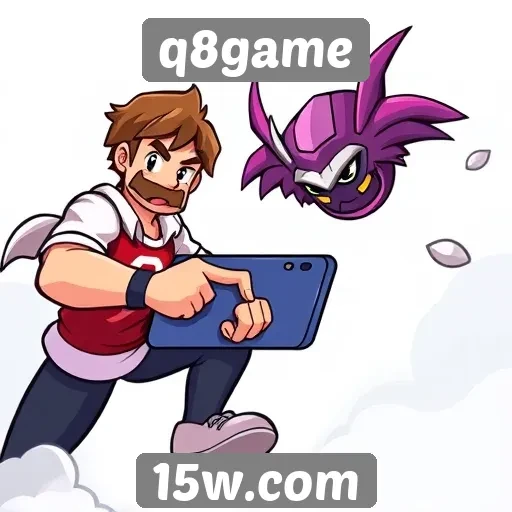 Jogos móveis em alta no q8game impulsionam acessibilidade