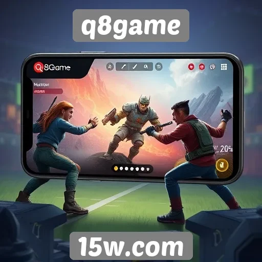 Navegabilidade e design do q8game em foco