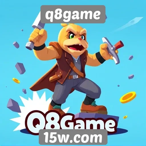 q8game oferece vasto catálogo de jogos online