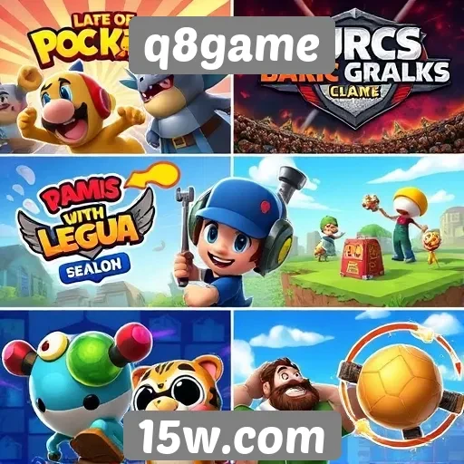 Análise dos jogos populares no site q8game