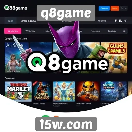 análise da biblioteca de jogos do site q8game