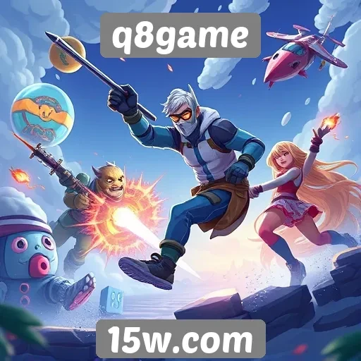 q8game apresenta nova coleção de jogos em destaque
