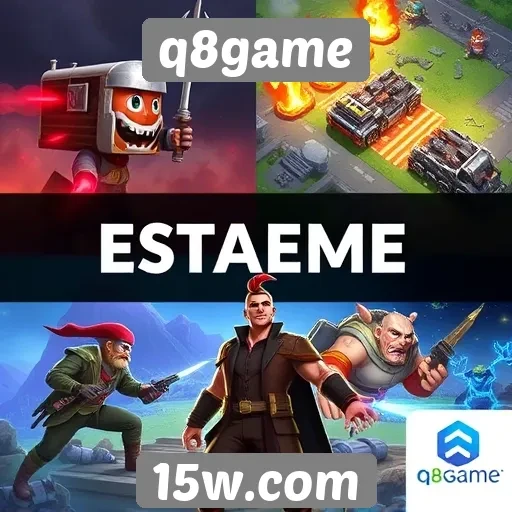 q8game apresenta novos jogos de estratégia