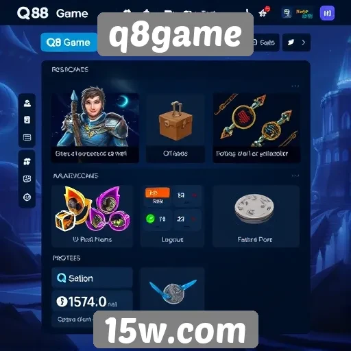 Mudanças na interface do usuário do q8game são bem recebidas