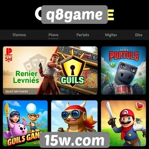 q8game oferece variedade de jogos para todos os gostos