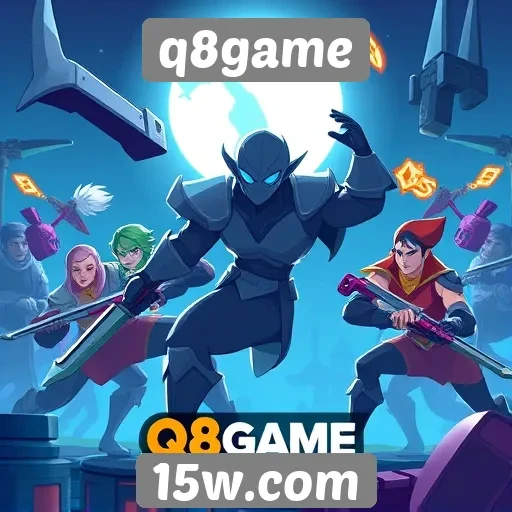 Plataforma de jogos Q8game se destaca pela variedade de títulos
