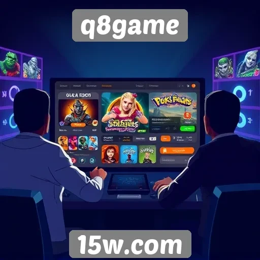 Análise da interface do usuário do site q8game